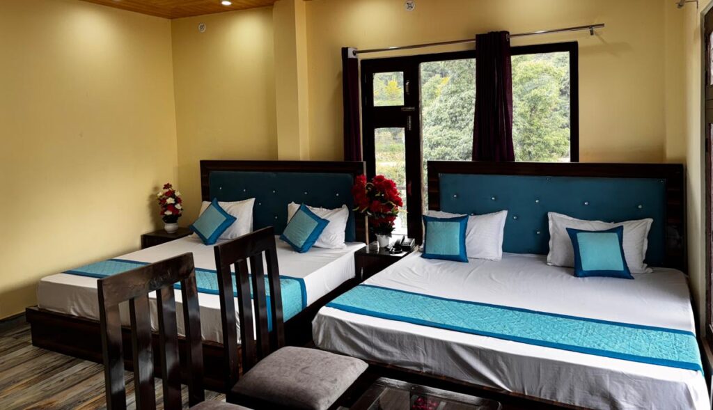 Hygienic and clean hotel in Chaukori with premium amenities.